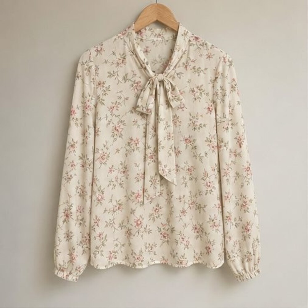 Taupe Puff Sleeve Top